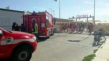 Viareggio, incendio in Passeggiata