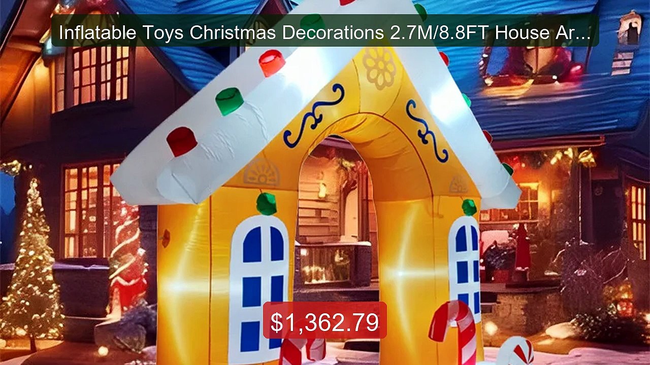 Inflatable Toys Christmas Decorations 2.7M/8.8FT House Archway... -- Best Buy 2026 | Great Quality!