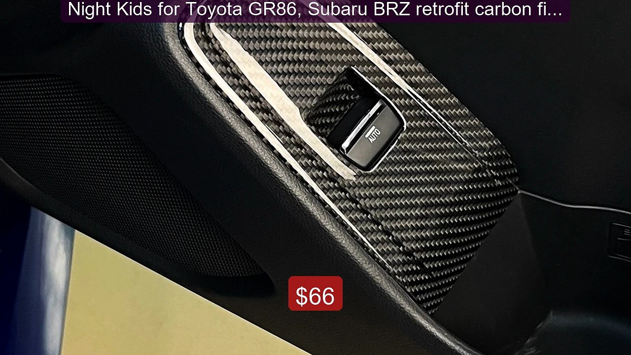 Night Kids for Toyota GR86, Subaru BRZ retrofit carbon fiber windo... -- Best Deal 2026 | Shop Now!