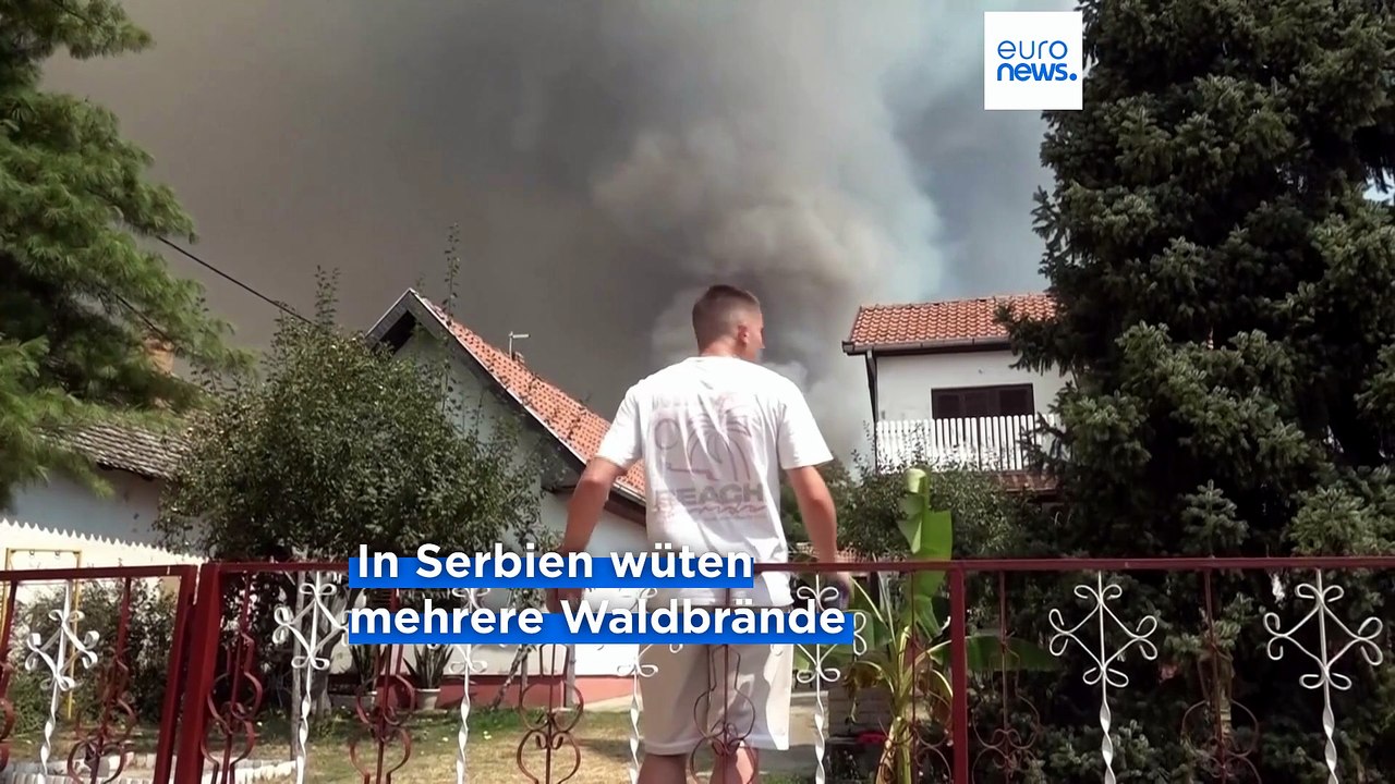 Gluthitze in Südeuropa: Flammen verschlingen weiter Hunderte Hektar