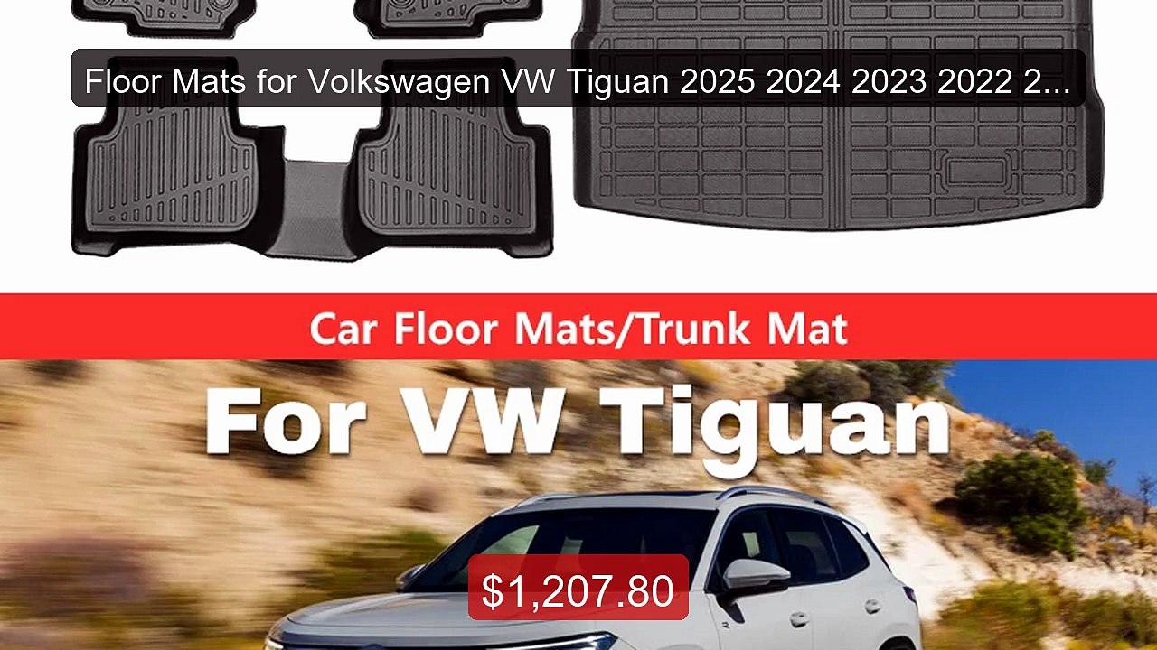 Floor Mats for Volkswagen VW Tiguan 2025 2024 2023 2022 2021   202... -- Best Deal 2026 | Shop Now!