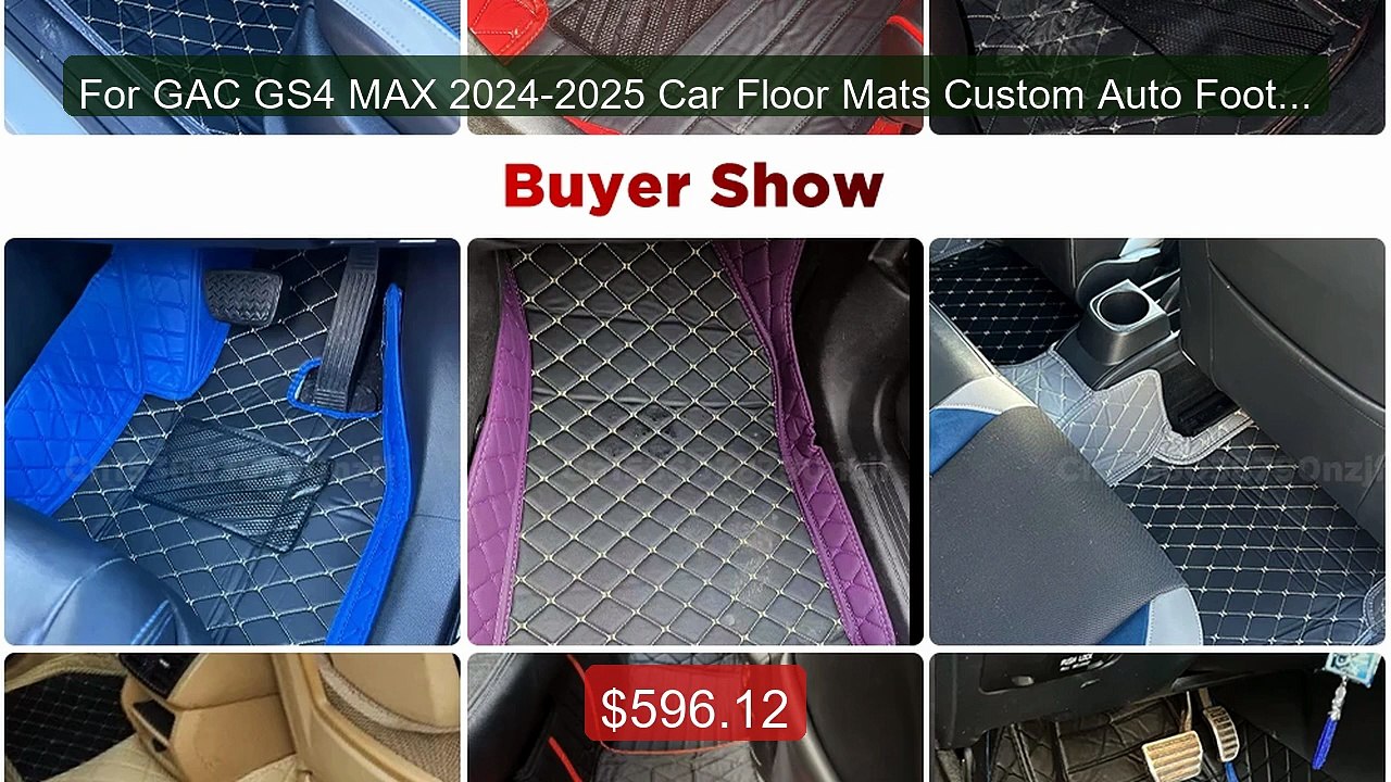 For GAC GS4 MAX 2024-2025 Car Floor Mats Custom Auto Foot Pads... -- Hot Deal 2026 | Limited Offer!