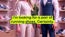 BUYING NEW SHOES 👟 Easy English Conversation #shorts