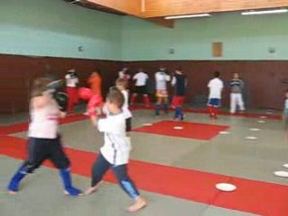 entraînement salle des Arts martiaux mercredi 26 sep 07