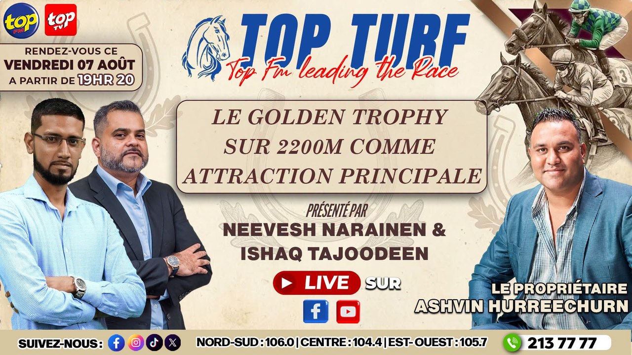 Top Turf: Après une semaine de repos, place maintenant au 12ᵉ acte.