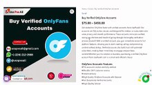 Where to Buy Verified OnlyFans  Accounts with Full Access in 2026
