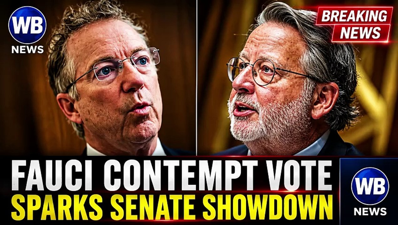 Rand Paul Leads Senate Contempt Push Against Dr. Anthony Fauci Over Subpoena Dispute