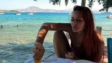 Γαστρονομικό στιγμιότυπο από... Κρήτη! Η Σίσσυ Χρηστίδου απολαμβάνει τις γεύσεις του νησιού