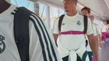 La plantilla del Real Madrid pone rumbo a Hungría para jugar contra el Ferenvacros