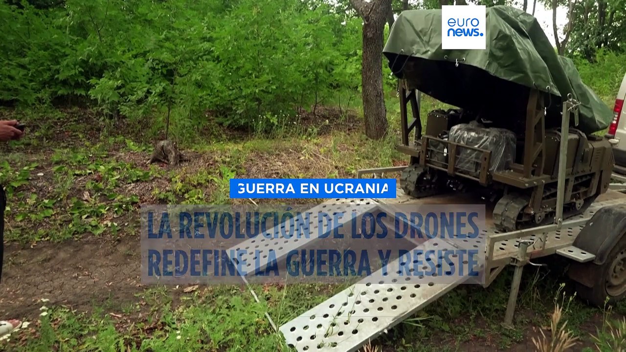 Los robots y drones toman el relevo en Ucrania: la revolución tecnológica que transforma la guerra