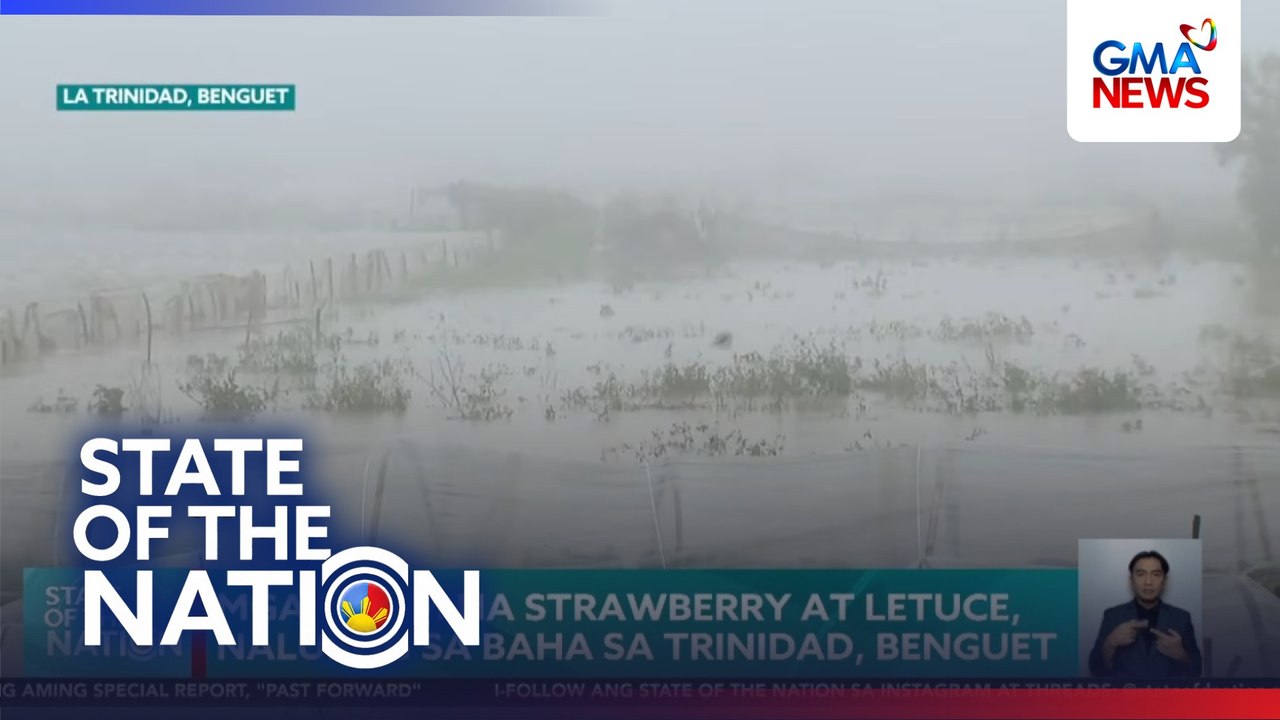 Malakas na hangin at ulan naranasan buong araw sa Baguio City | SONA