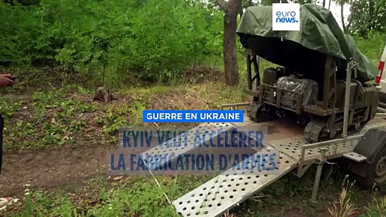 "Made in Ukraine" : Kyiv veut accélérer la fabrication d'armes locales