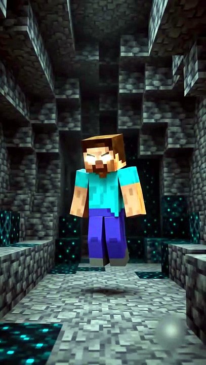 Warden Roars... Herobrine Strikes Back! 😱 Minecraft Animation