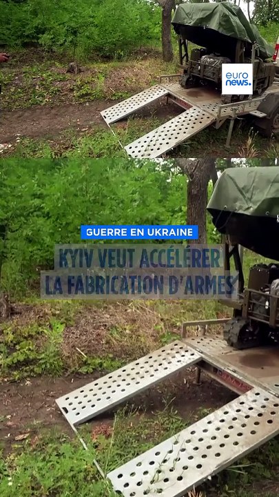 "Made in Ukraine" : Kyiv veut accélérer la fabrication d'armes locales
