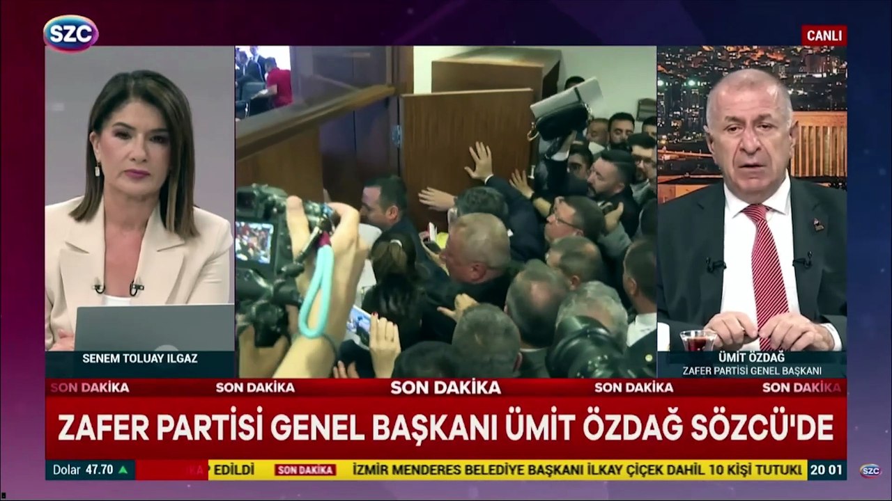 Ümit Özdağ SÖZCÜ TV'de  Feti Yıldız'a ilk süreci hatırlattı