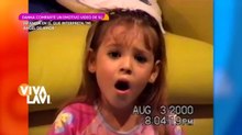 Danna comparte tierno video de su infancia