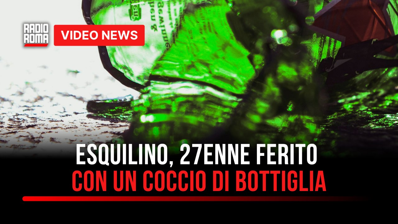 Esquilino, 27enne ferito con un coccio di bottiglia: arrestato un 34enne a Termini