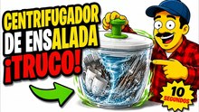 Este truco con una centrifugadora de ensalada barata que te ahorra horas lavando trastes