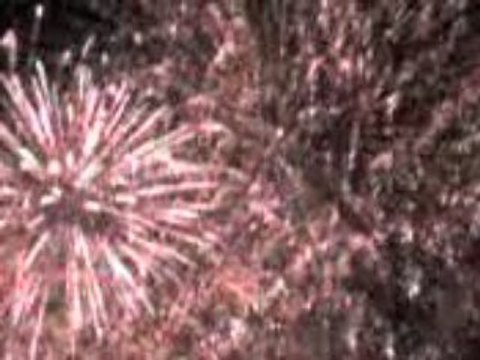 Feu d'Artifice ANGERS 13 Juillet (PARTIE 1)