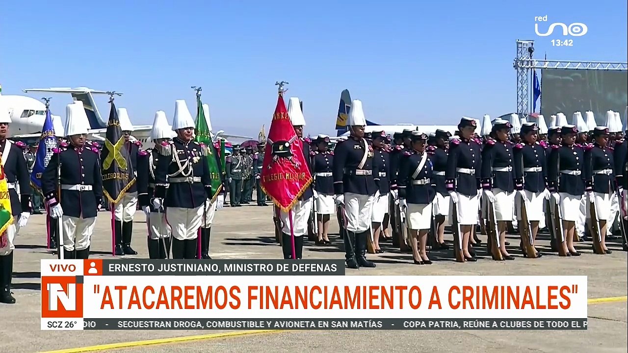 ERNESTO JUSTINIANO, MINISTRO DE DEFENSA