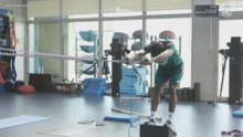 Diomande's first training as Real Madrid player