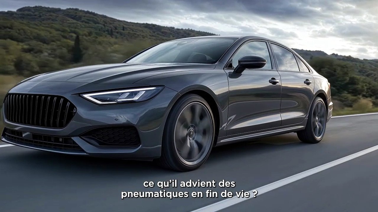 Des pneumatiques en fin de vie transformés en matériaux recyclés