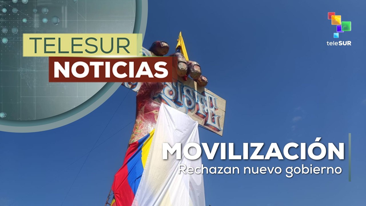 ¡En movilización! Rechazan la presidencia de Abelardo de la Espriella