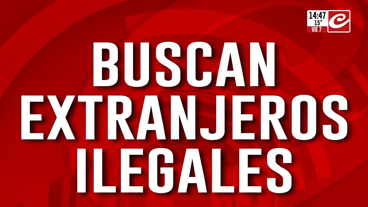 Buscan extranjeros ilegales en el Barrio Chino