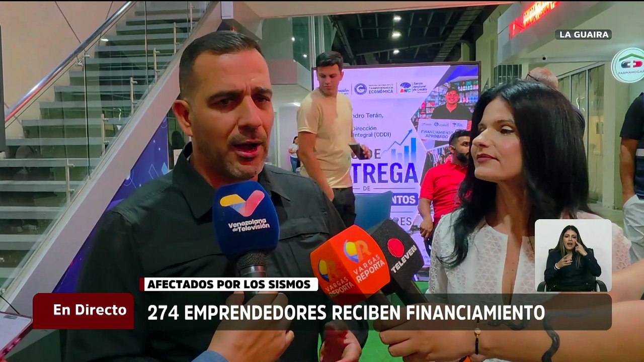 Emprendedores de La Guaira favorecidos con financiamientos por la banca privada