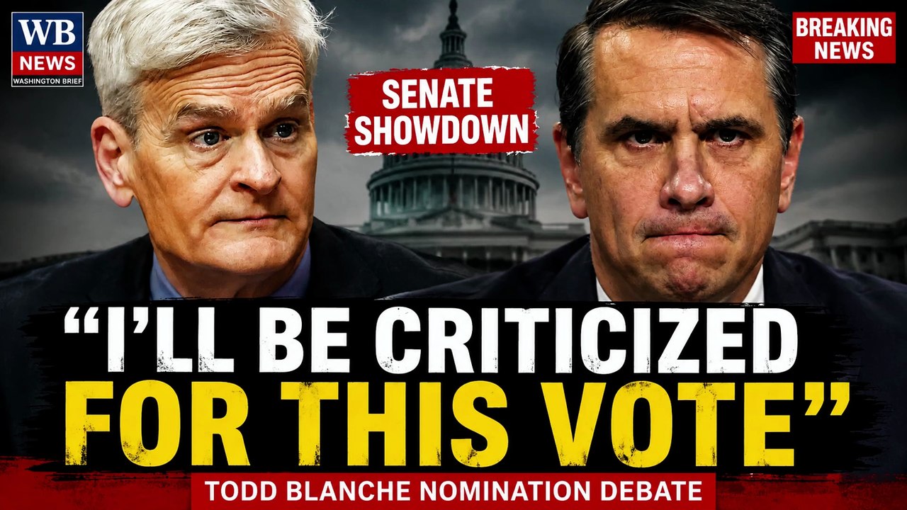 Todd Blanche Senate Confirmation: Senator Defends Vote Despite Trump DOJ Concerns