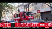 Incendio en edificio lindero a la propiedad de Cristina Kirchner