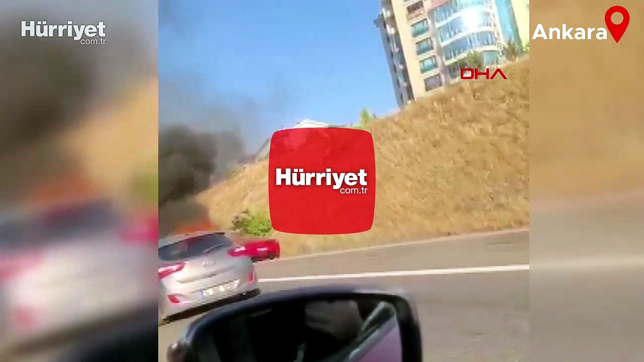 Seyir halindeyken alev alan lüks kullanılmaz hale geldi