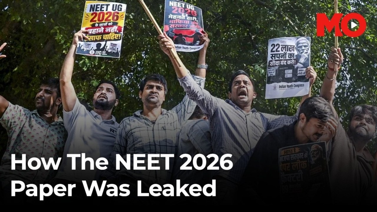 How the NEET 2026 paper was allegedly leaked