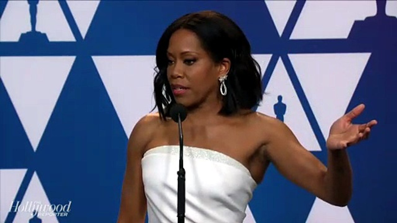 Regina King Gets Emotional Talking Best Supporting Actress Win  | Oscars 2019 [Full Movie]