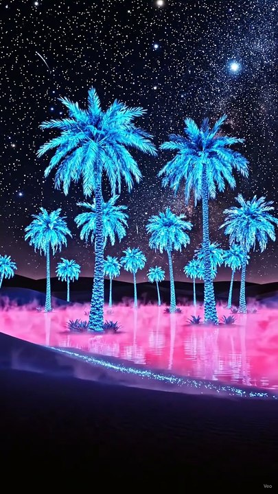 The Infinity Mirror Lake 🌸 #dreamscapenature #surrealnature #zenvisuals #shorts⁠