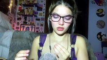 ASMR Body Triggers Fast Collarbone Tapping