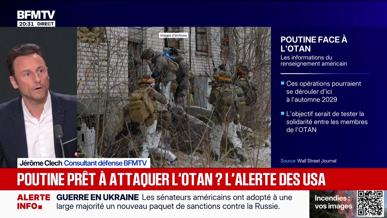 Poutine prêt à attaquer l'OTAN ? L'alerte des USA - 07/08