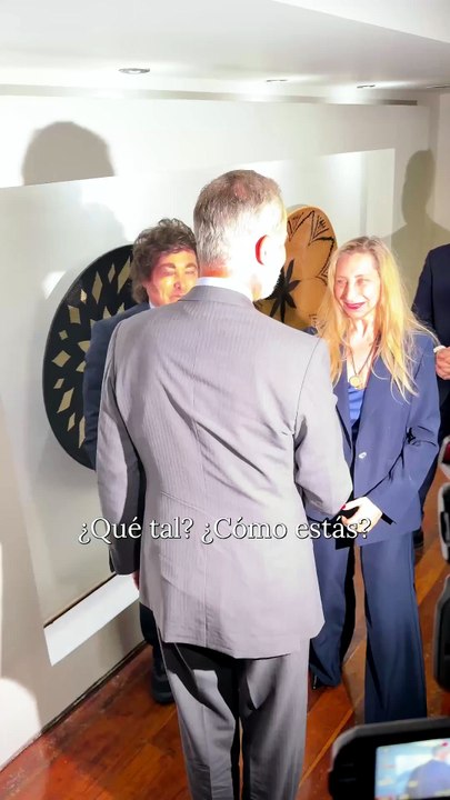 Milei se reunió con el Rey de España, Felipe VI, en Colombia