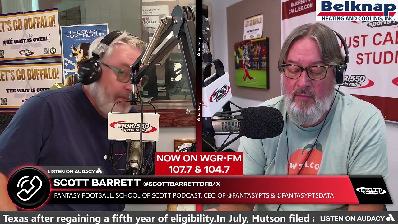 Scott Barrett On The Buffalo Bills Fantasy Outlook