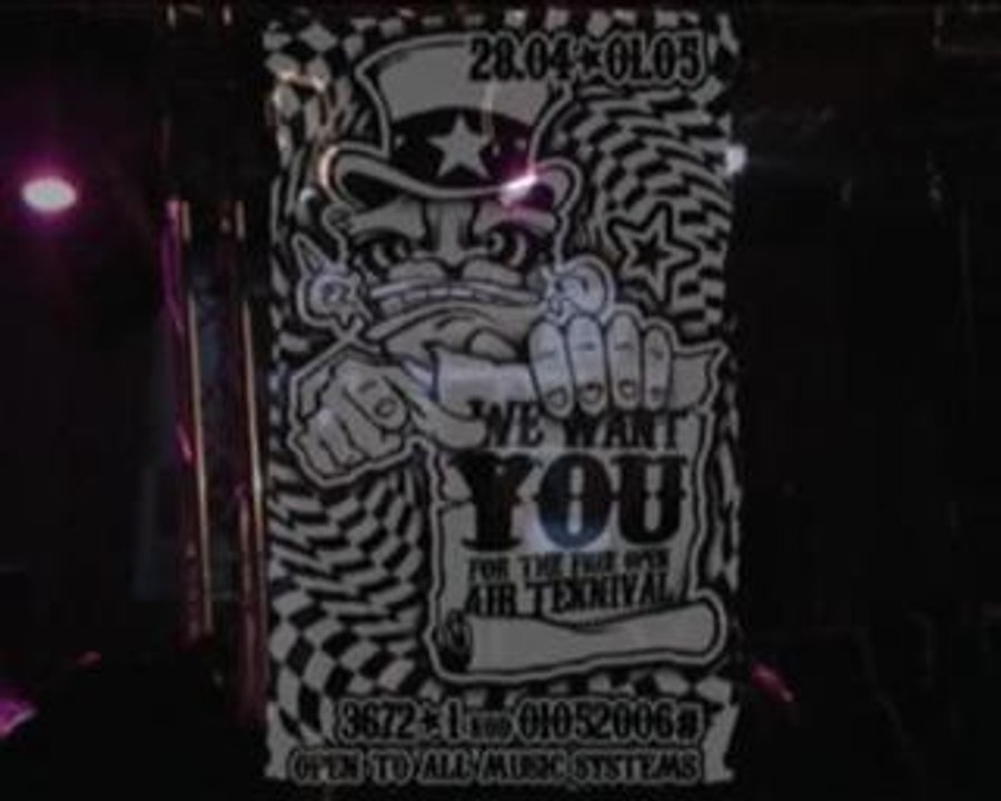 Teknival  MF-Toltek-Narkotek Chavannes 1er Mai 2006