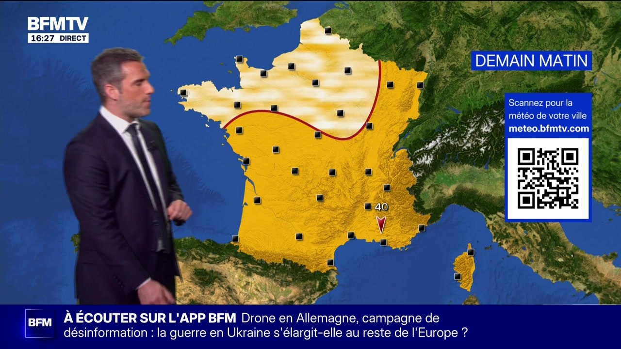 La météo pour ce samedi 8 août 2026