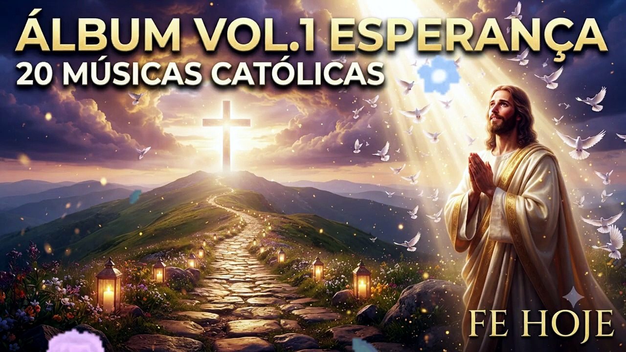 ✝️🙏 MÚSICAS CATÓLICAS PARA OUVIR TODOS OS DIAS _ ÁLBUM VOL.1 – ESPERANÇA _ FE HOJE ✝️🙏