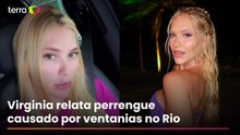 Virginia Fonseca relata dificuldade para voar ao Rio após alerta de ventos fortes