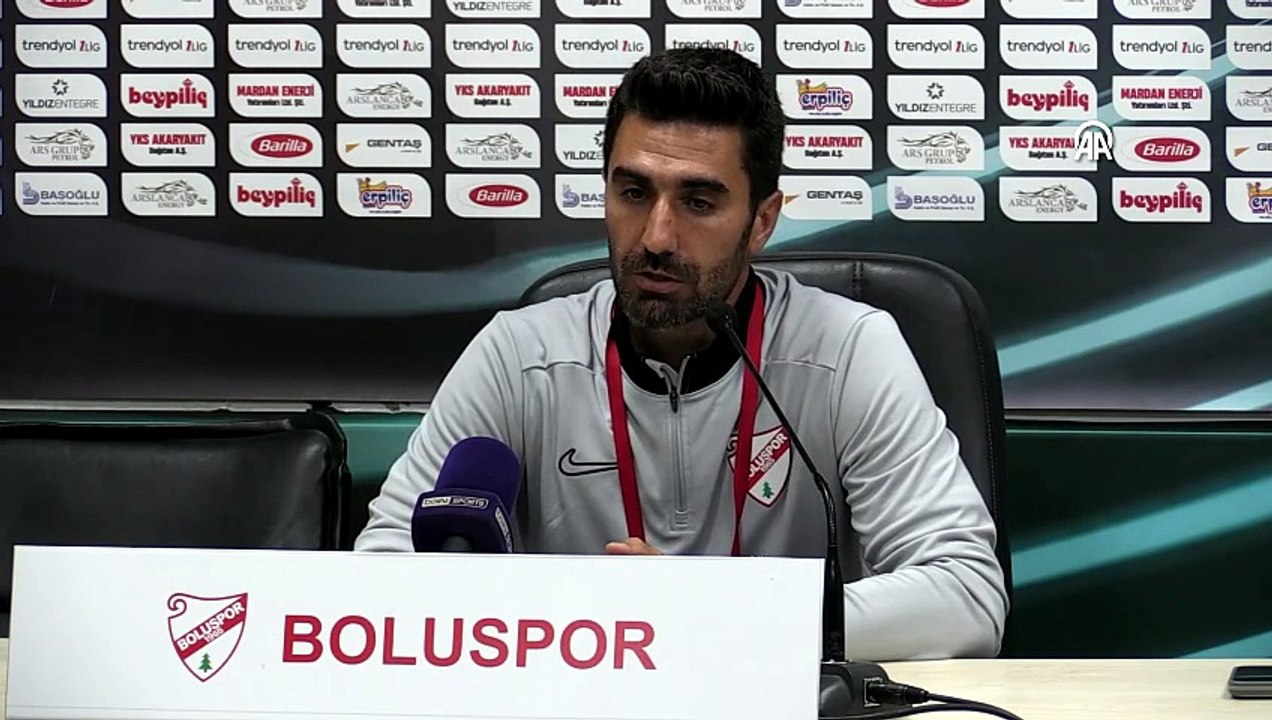 Boluspor - Manisa FK maçının ardından | Ajansspor | AA