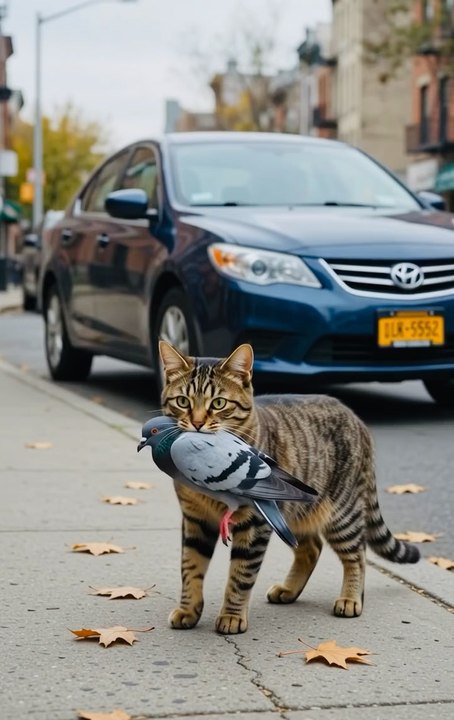 Dangerous cat