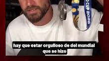 "No es fácil llegar a dos finales seguidas": la reflexión de Nicolás Tagliafico tras el subcampeonato mundial de Argentina.