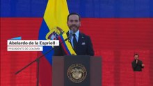 Primer discurso de Abelardo como presidente