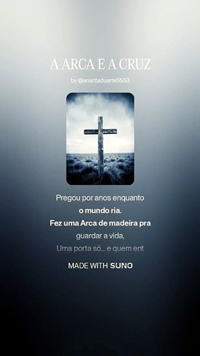 A ARCA E A CRUZ