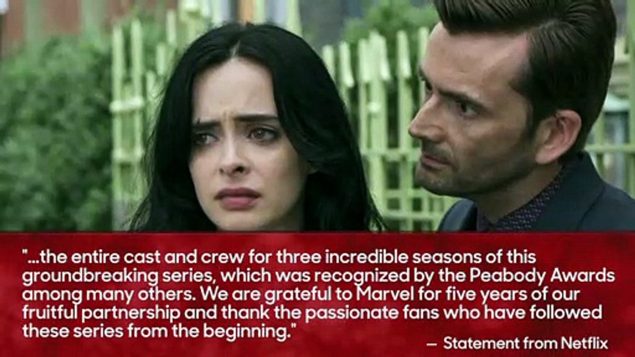 Netflix Cuts Ties With Marvel, Axes 'Jessica Jones' and 'The Punisher' | THR News [Full Movie]