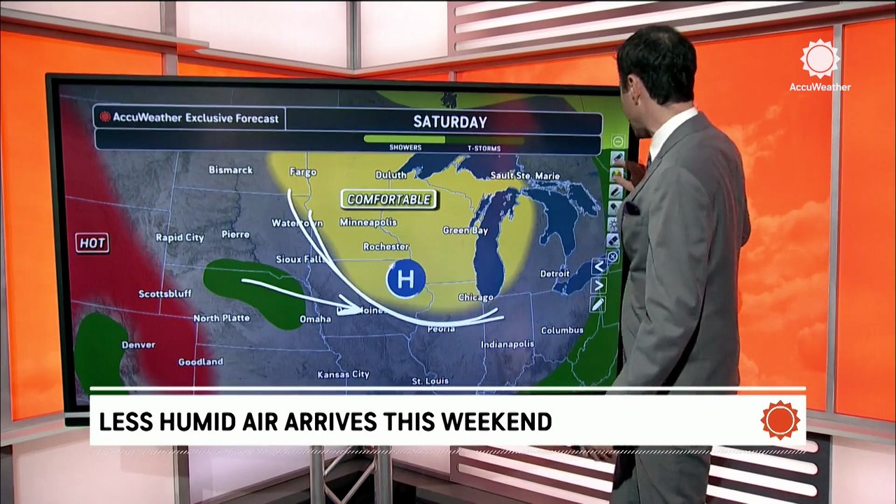 Strong storms sweep through the Midwest day after day